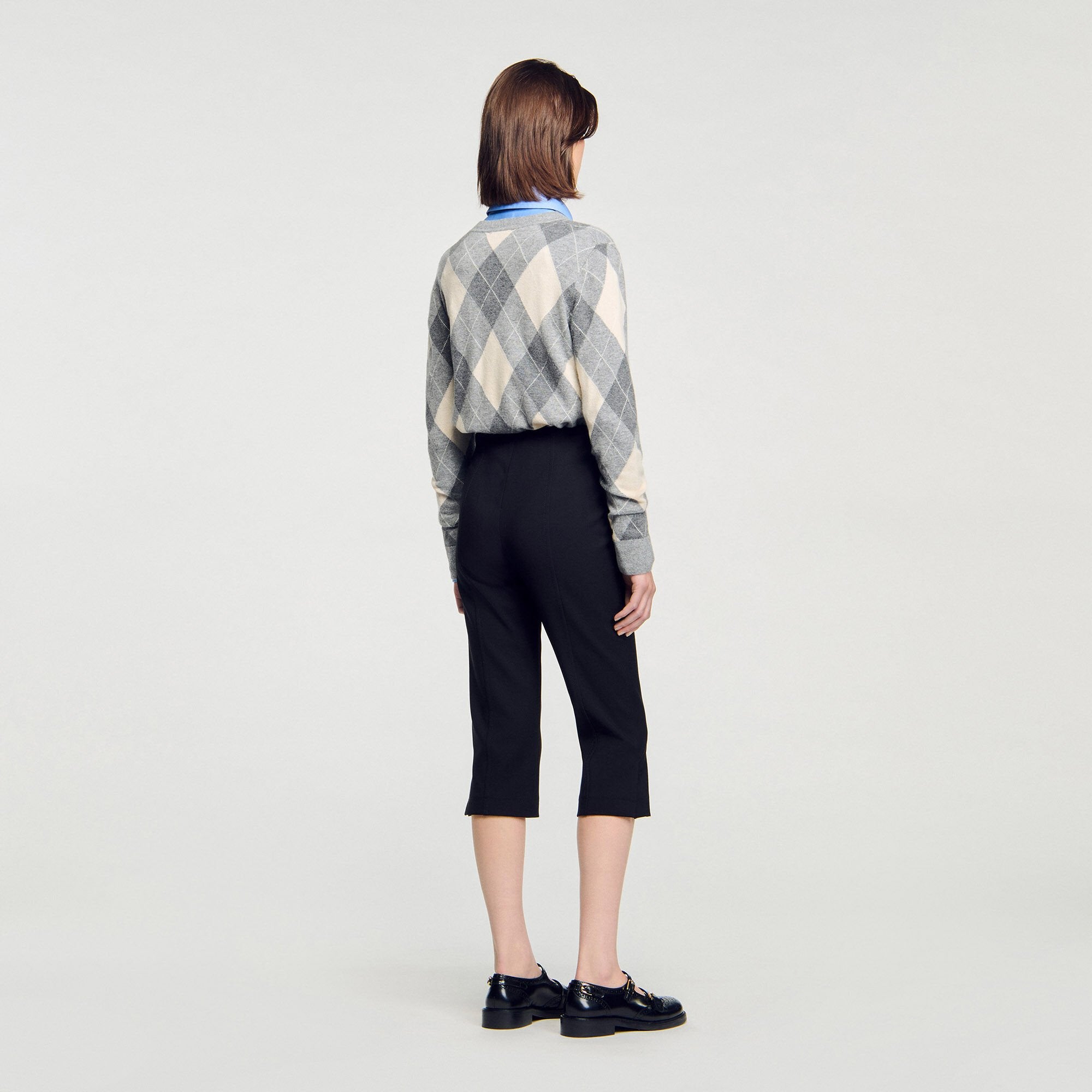 Capri trousers Black Sandro Women