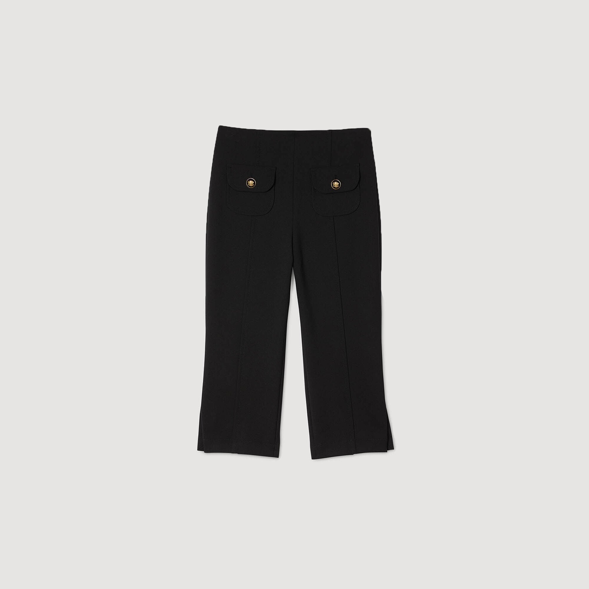 Capri trousers Black Sandro Women