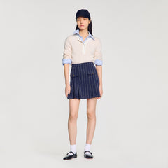 Wool and cashmere sweater Nude Sandro Women