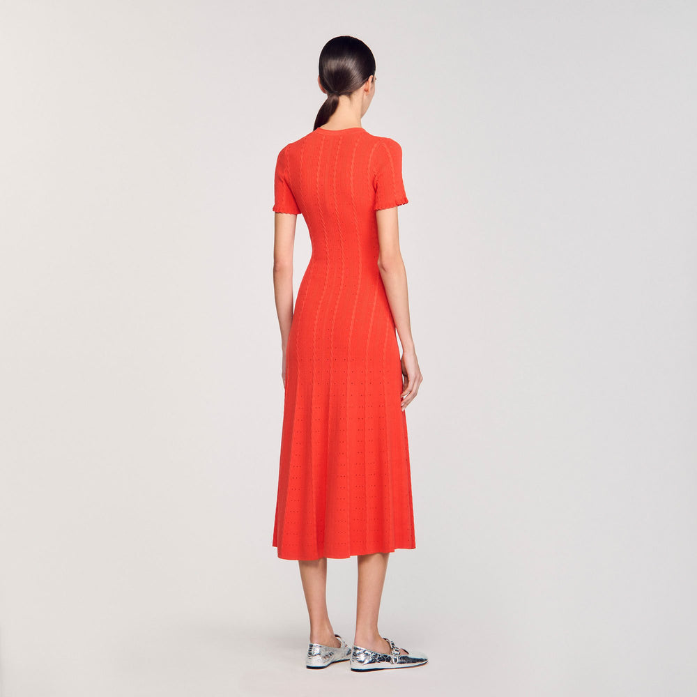 Knit maxi dress Poppy Sandro Women