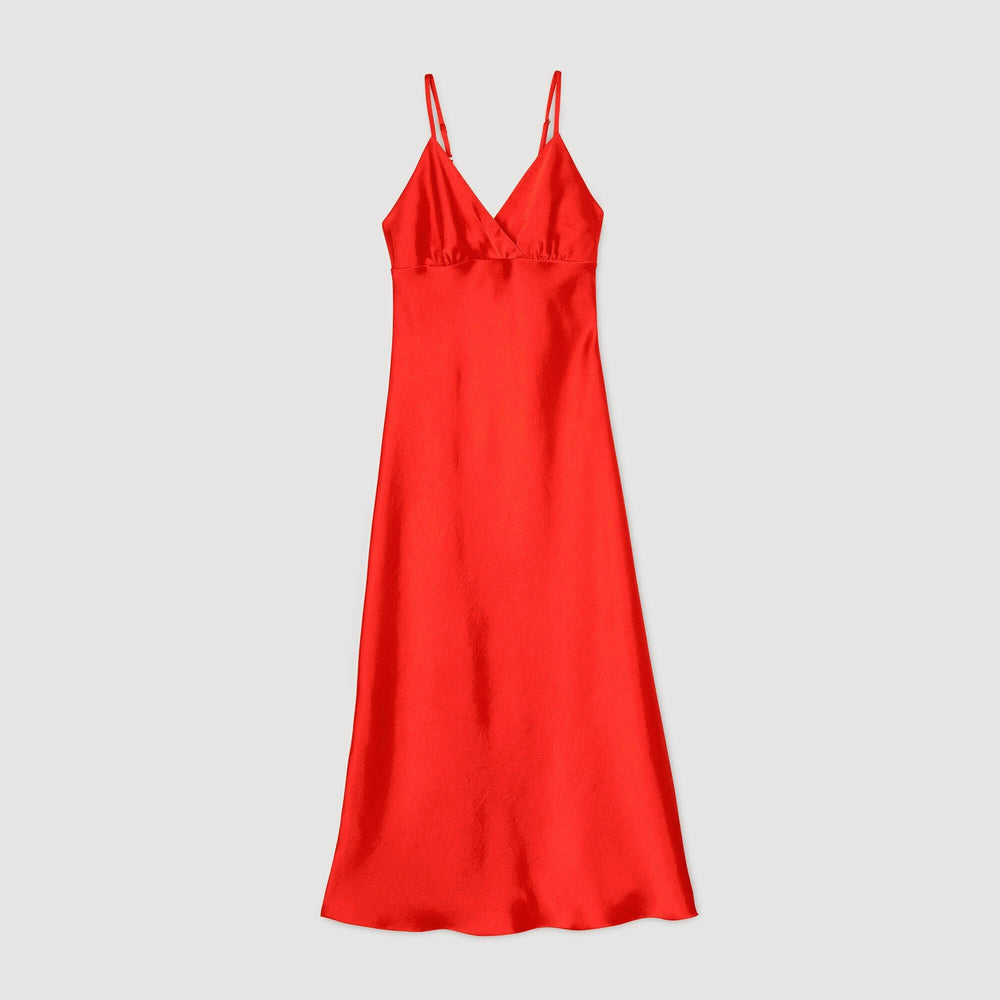 Flowy dress with straps Poppy Sandro Women