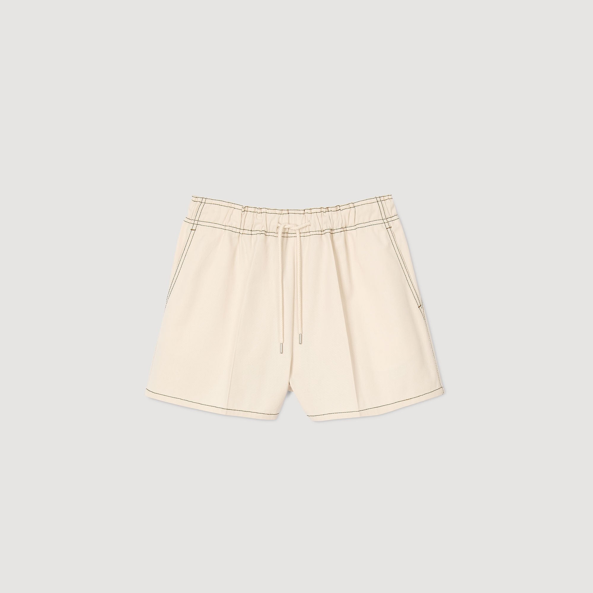 Carpenter shorts Sand Sandro Women