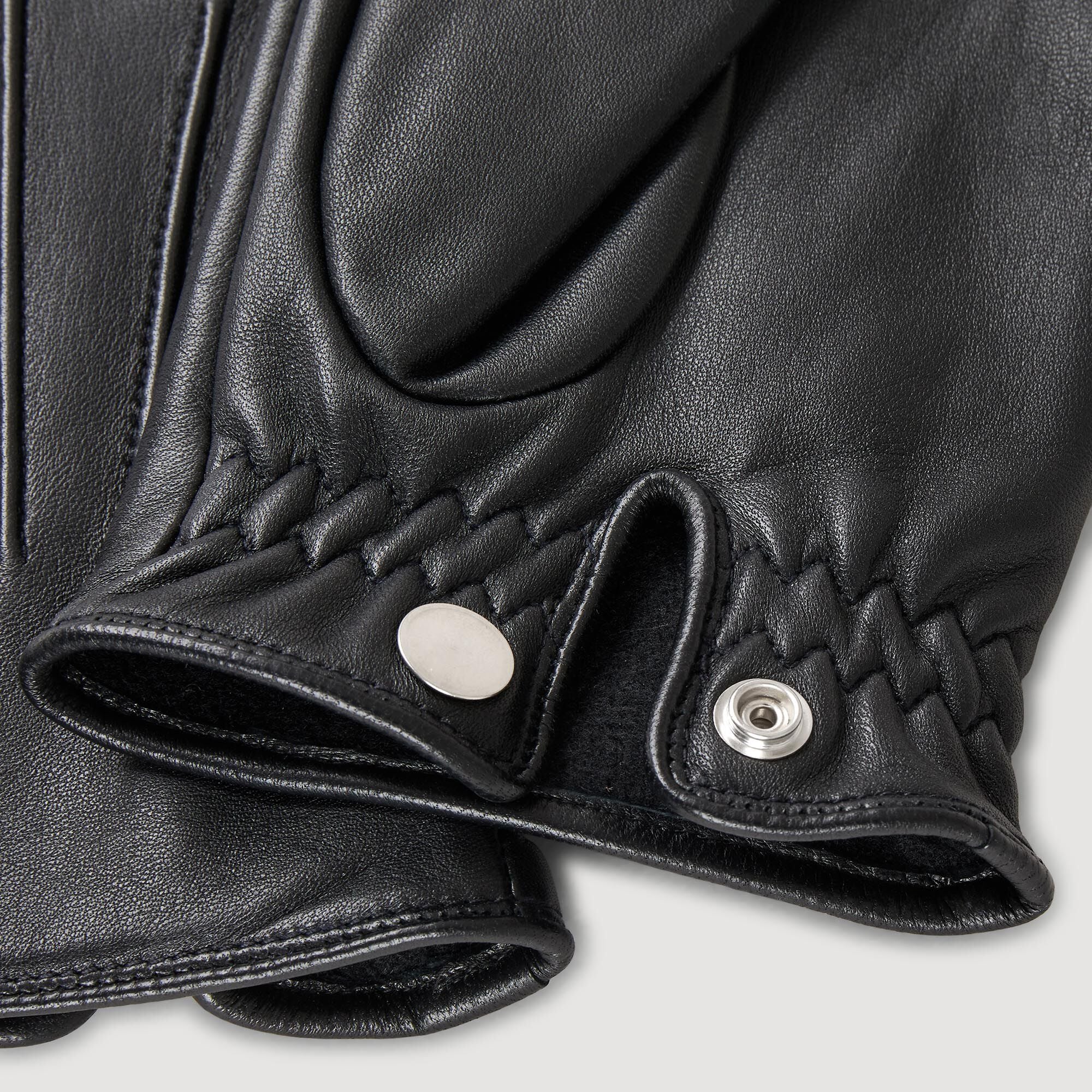 Leather gloves Black Sandro Men
