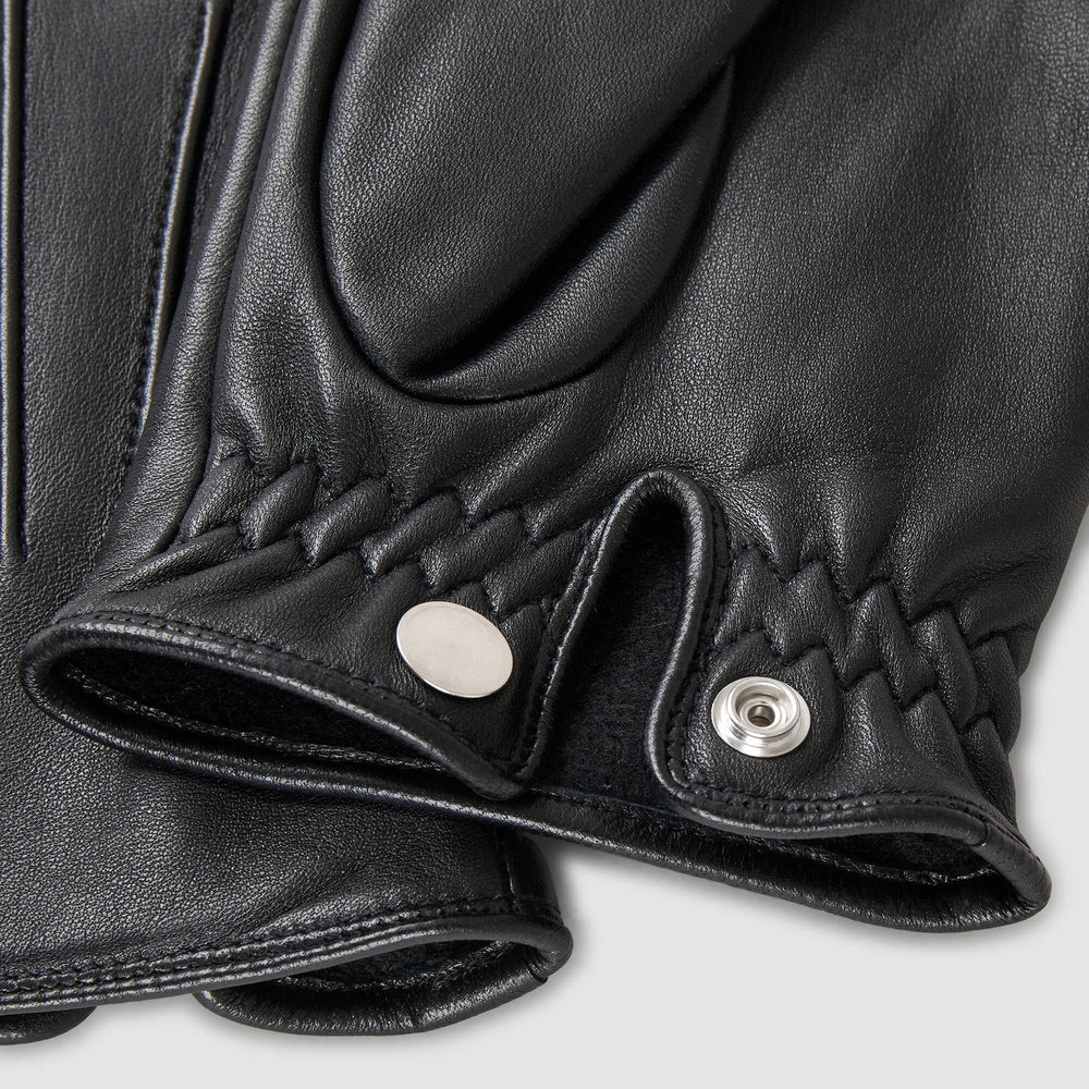 Leather gloves Black Sandro Men