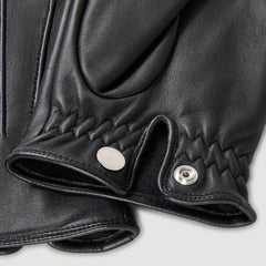 Leather gloves Black Sandro Men