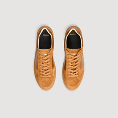 Suede Sneakers Camel Sandro Men