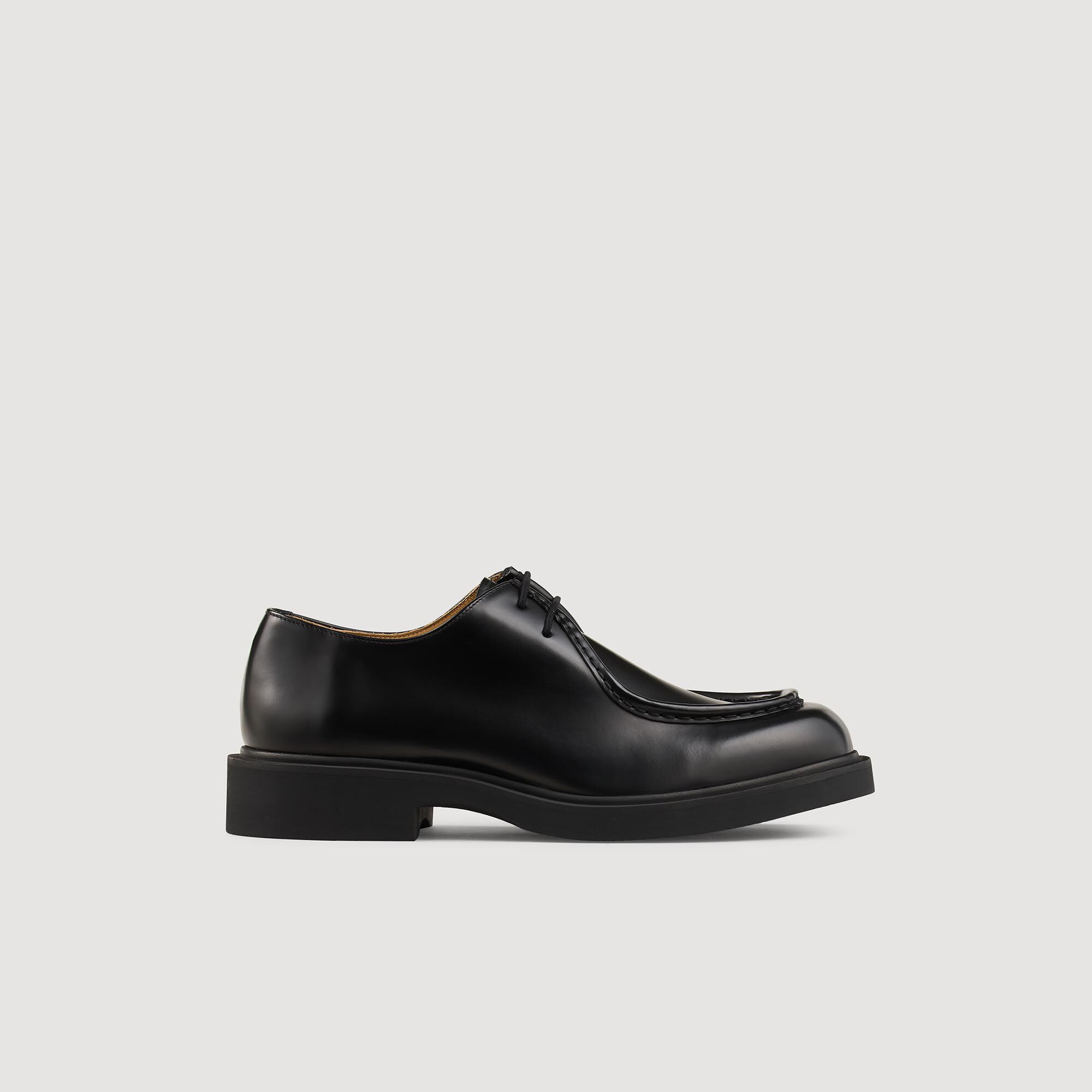 Patent leather dress shoes Black Sandro Men