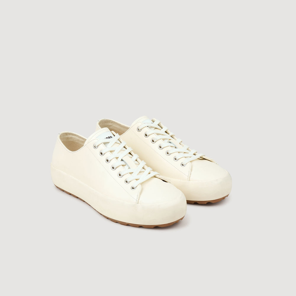 Low-top split leather trainers Off White Sandro Men