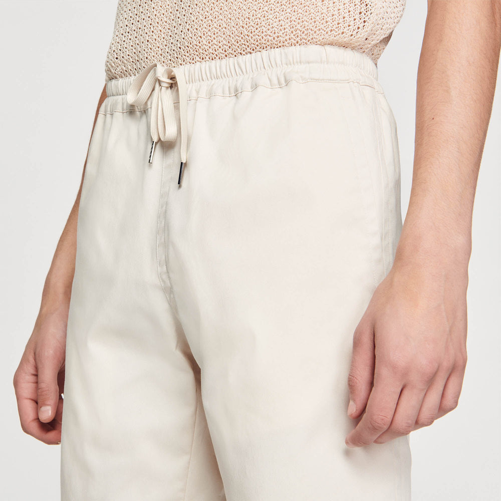 Cotton shorts Light Beige Sandro Men