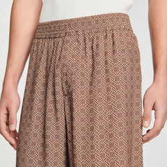 Patterned Flowy Bermuda shorts Hazel Sandro Men