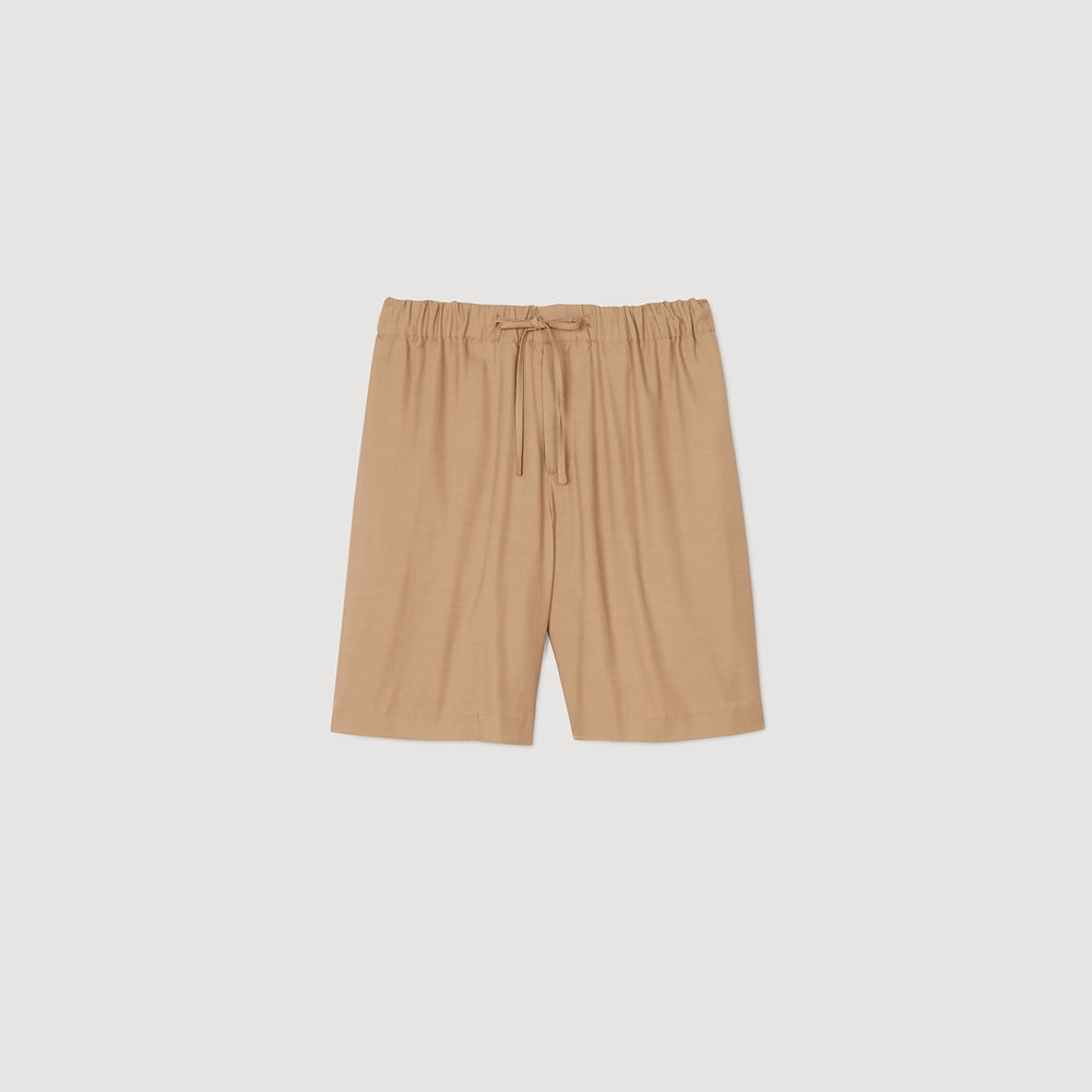 Flowy Bermuda shorts Nut Sandro Men