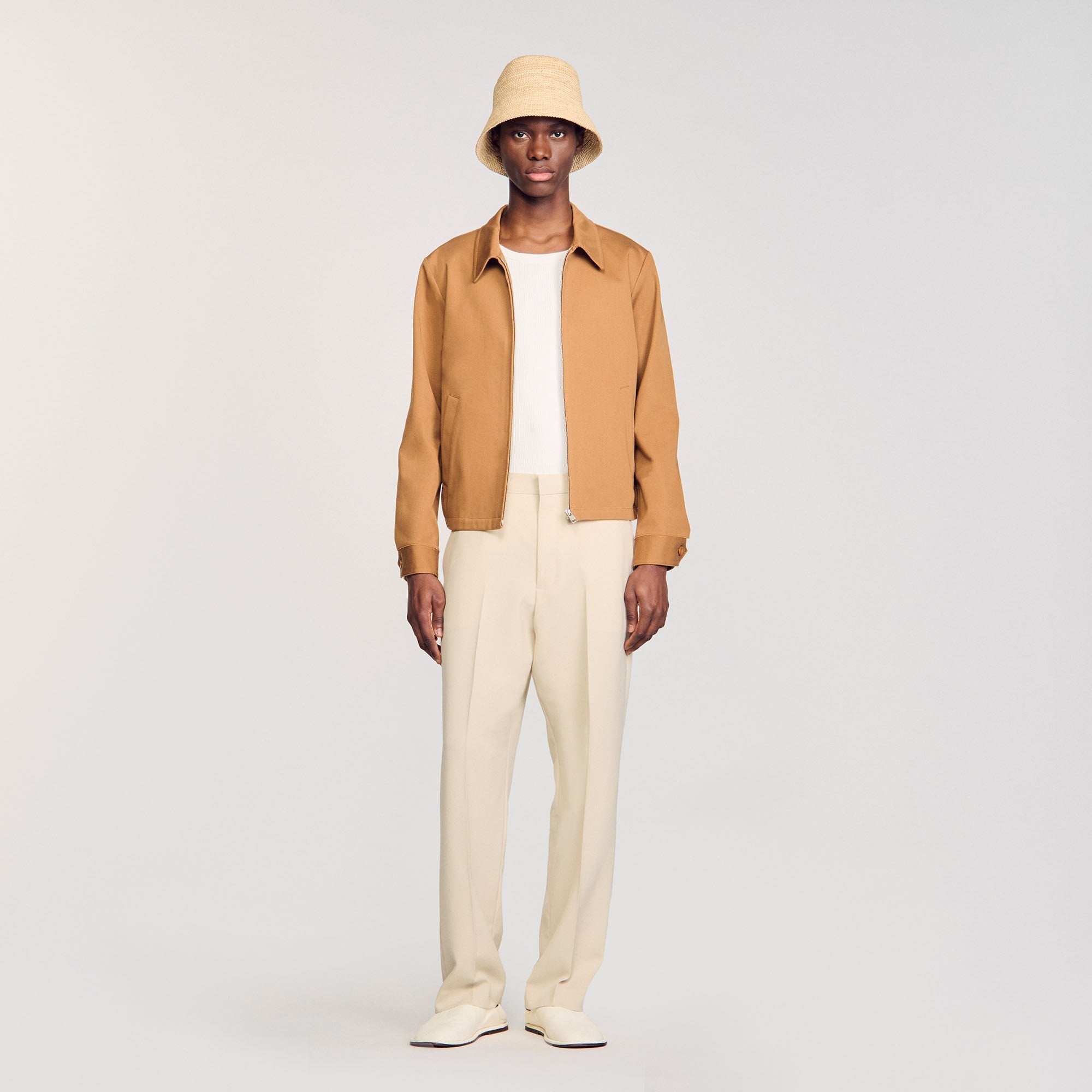 Cotton jacket Hazel Sandro Men