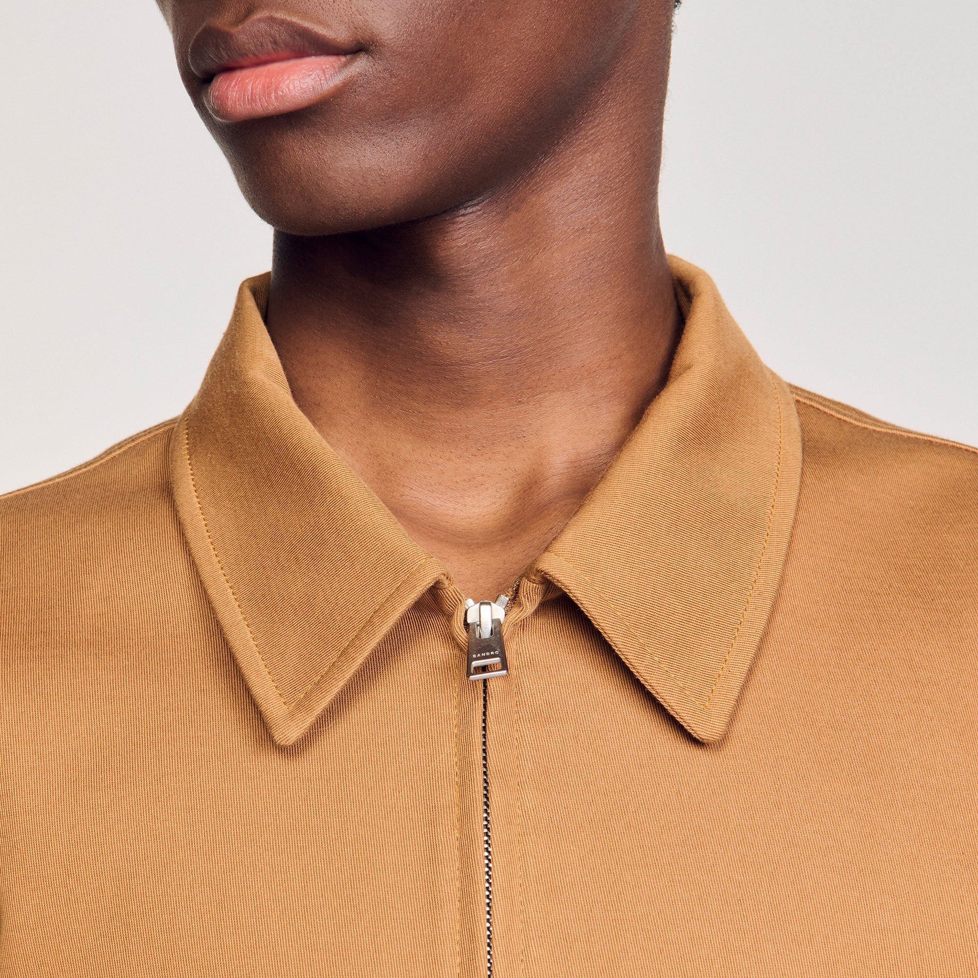 Cotton jacket Hazel Sandro Men