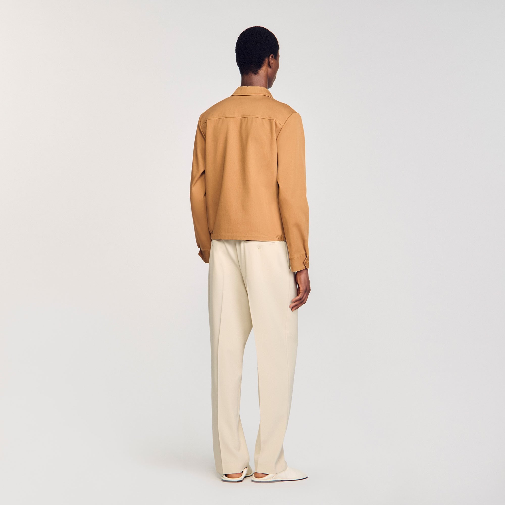 Cotton jacket Hazel Sandro Men