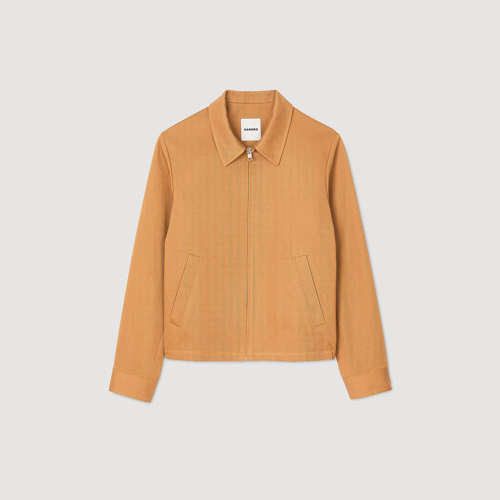 Cotton jacket Hazel Sandro Men