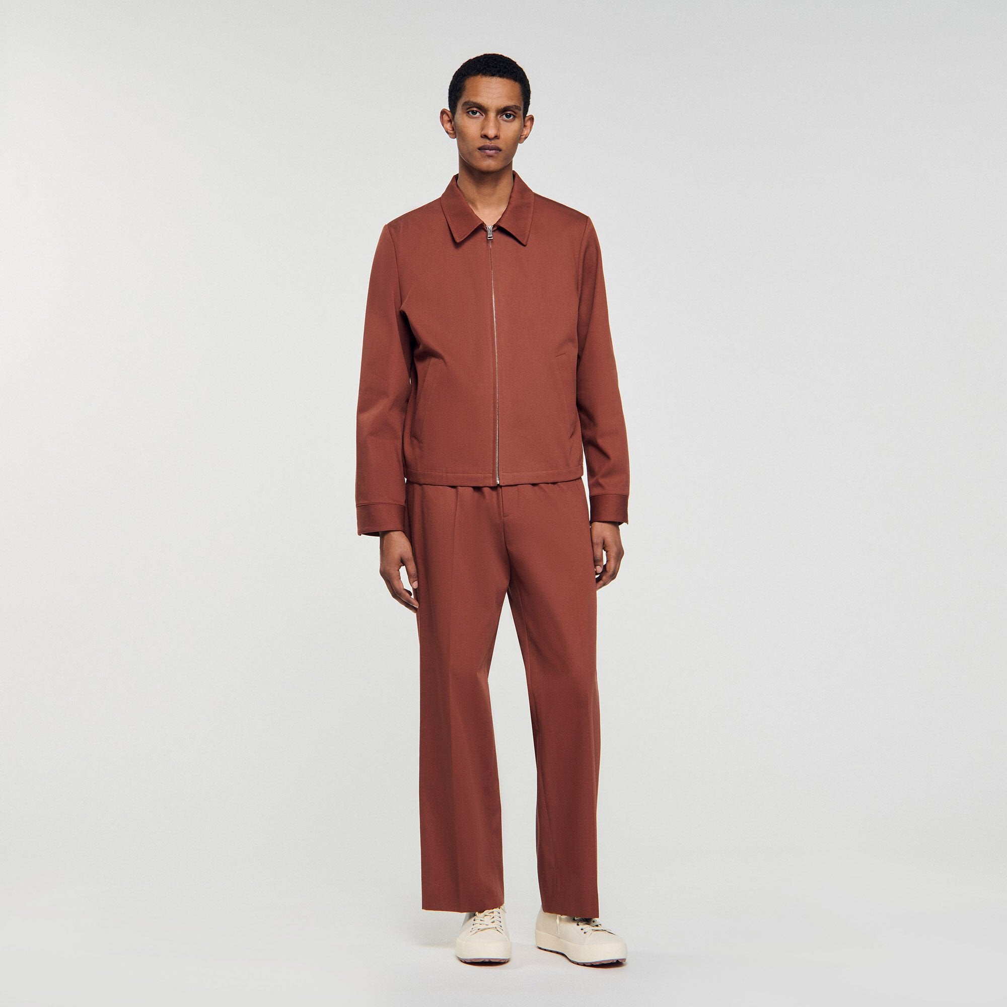 Cotton jacket Terra Sandro Men