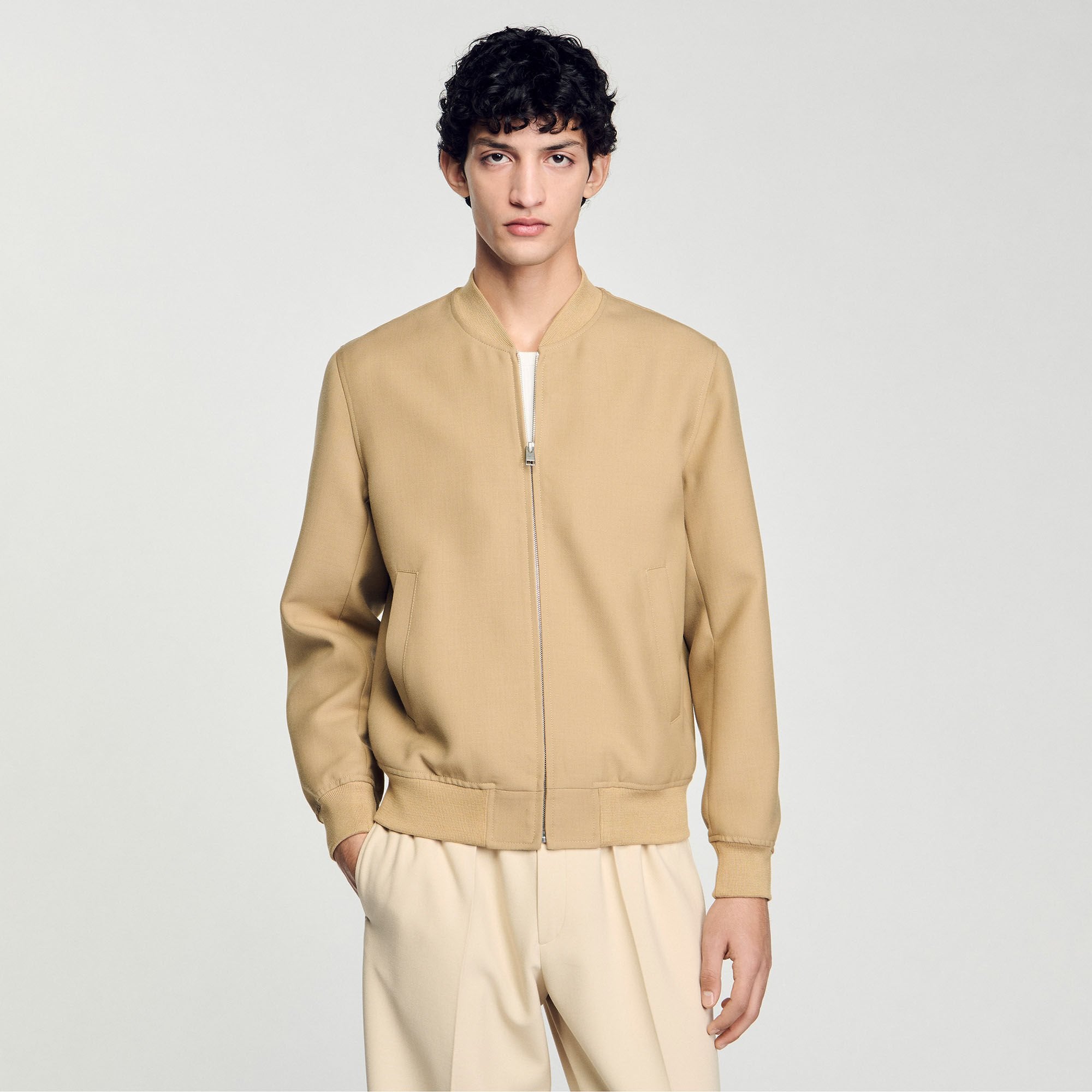 Zip-up jacket Nut Sandro Men