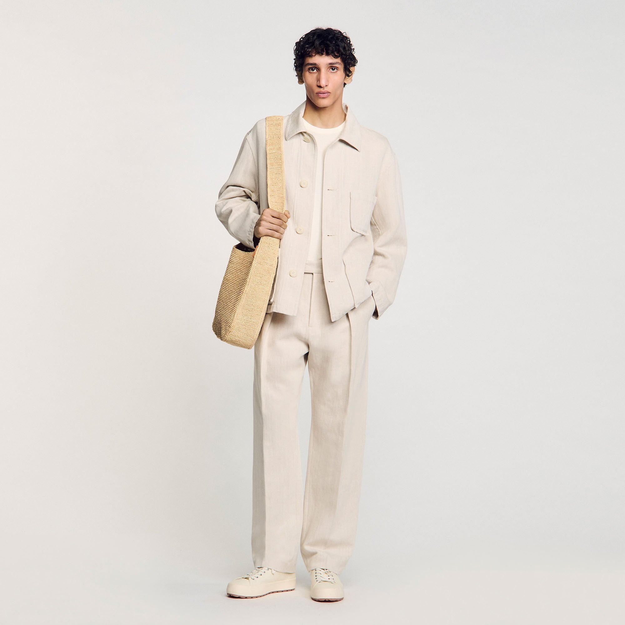 Worker jacket Oats Sandro Men