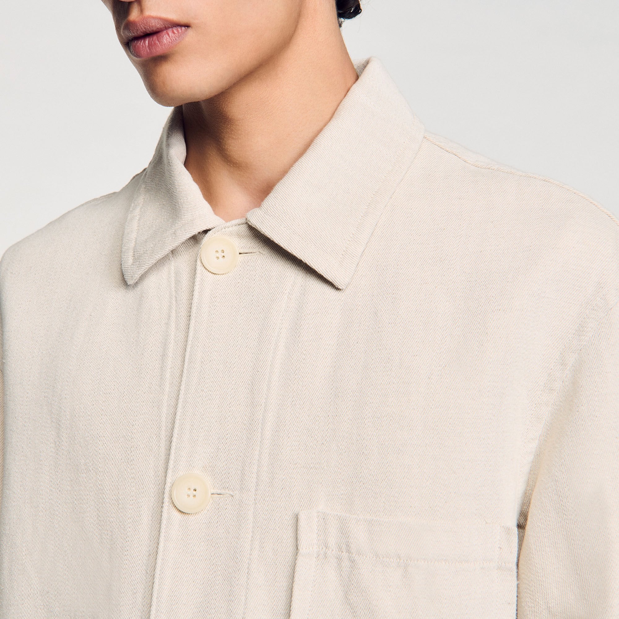 Worker jacket Oats Sandro Men