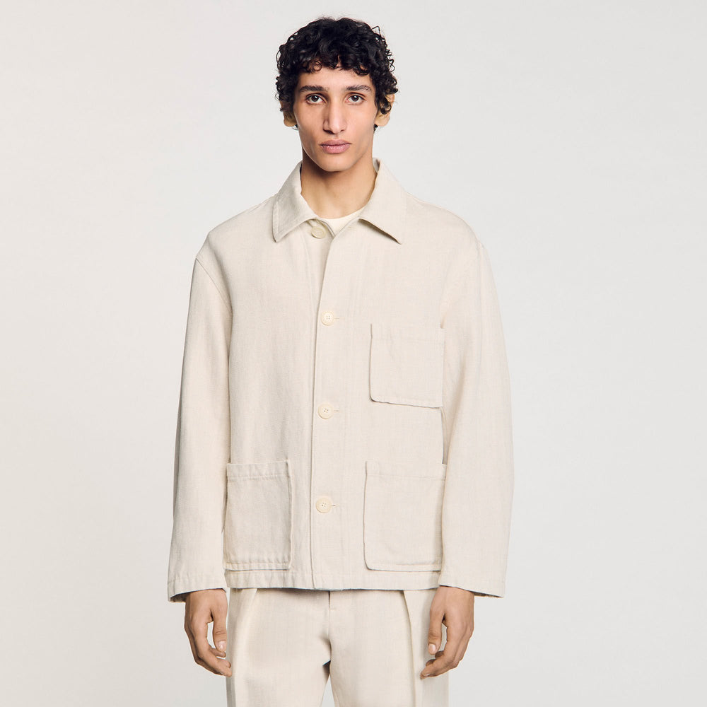 Worker jacket Oats Sandro Men