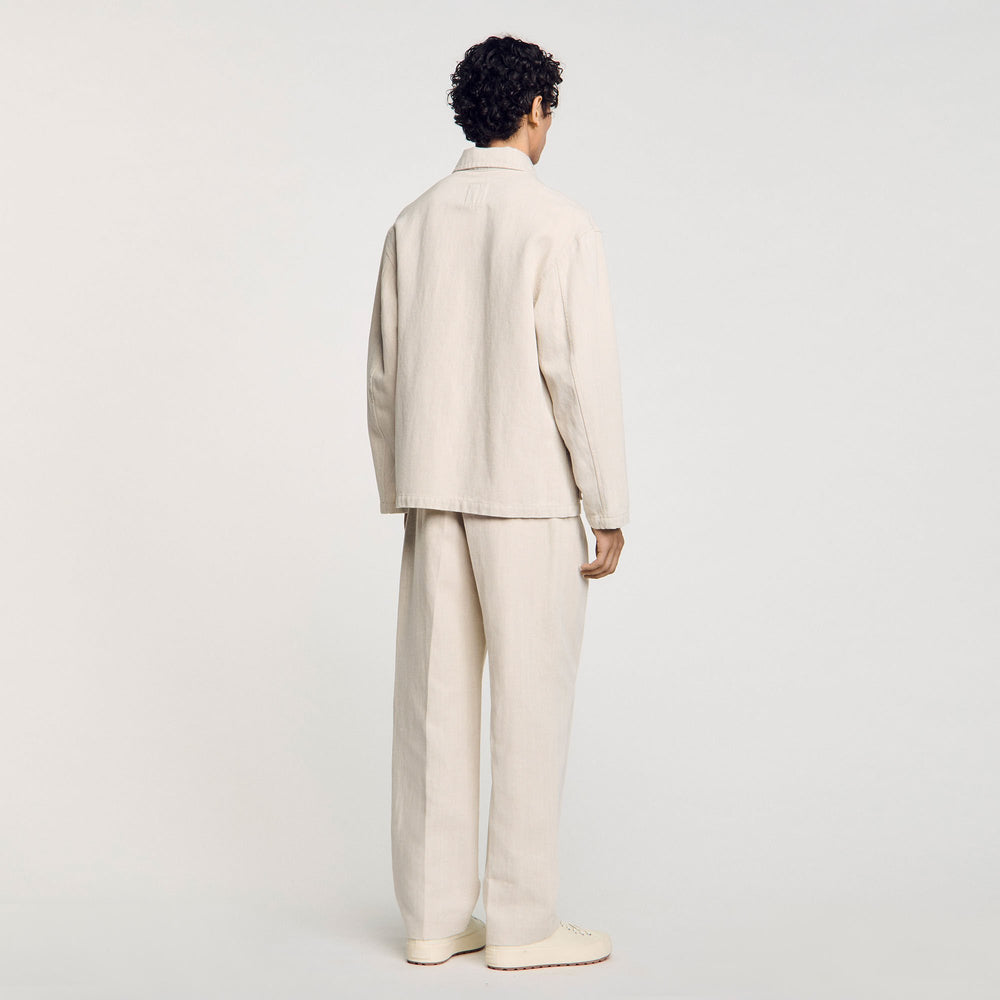 Worker jacket Oats Sandro Men