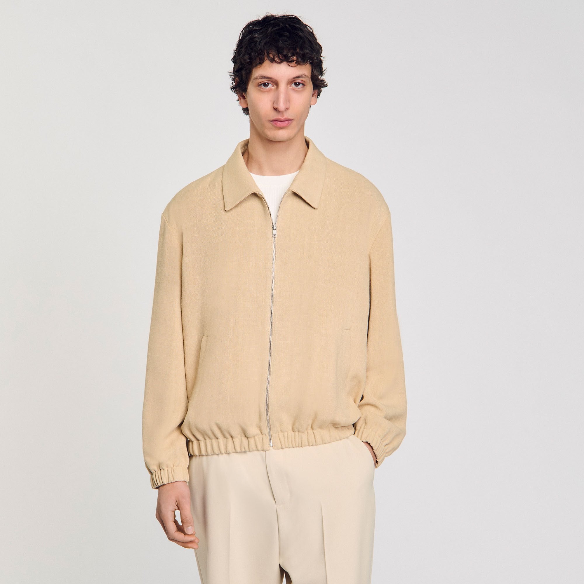 Zip-up jacket Oats Sandro Men
