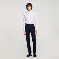 Long-sleeved shirt White Sandro Men