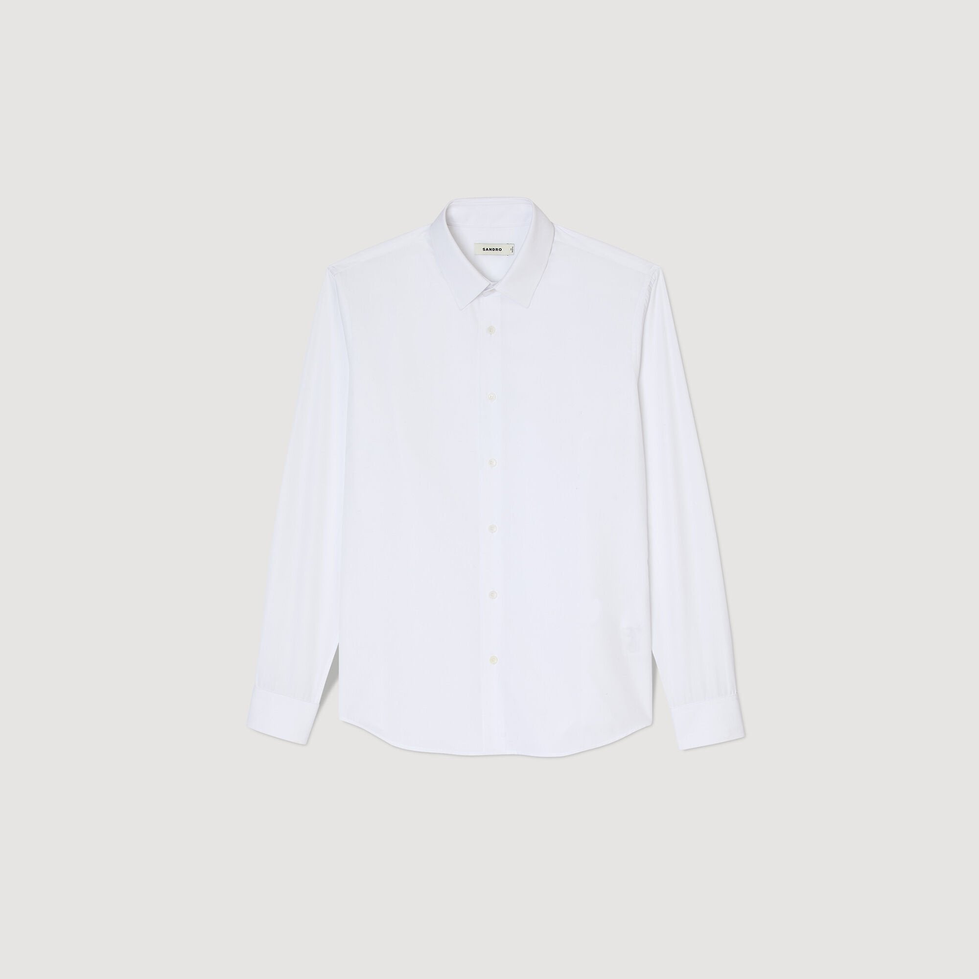 Long-sleeved shirt White Sandro Men