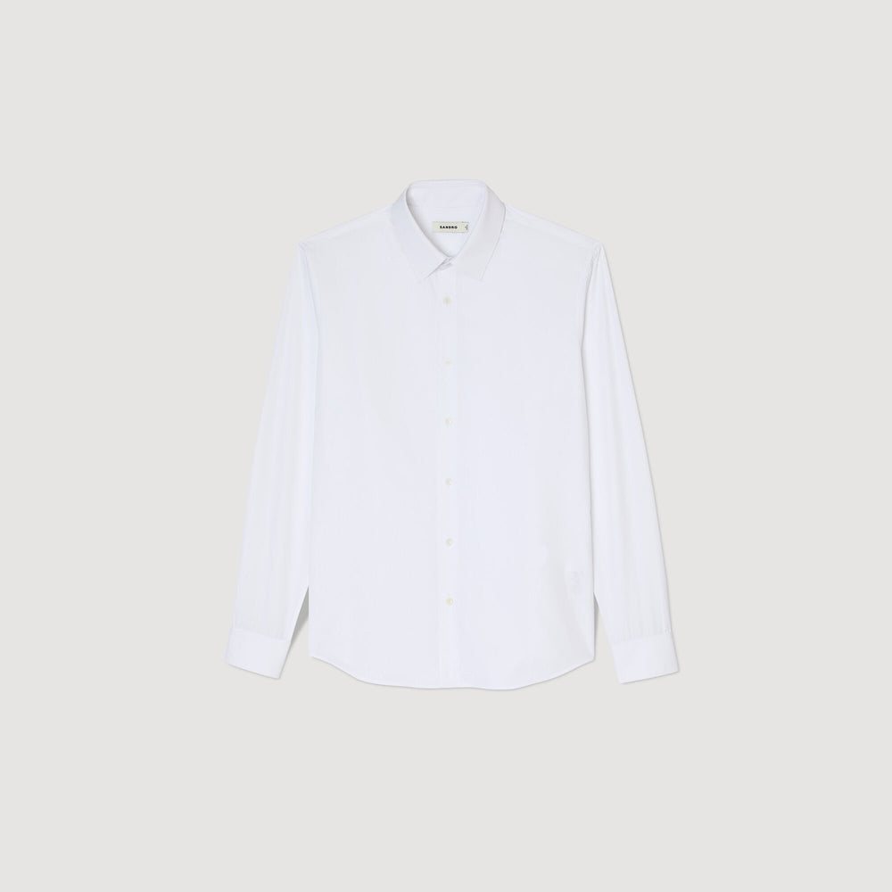 Long-sleeved shirt White Sandro Men