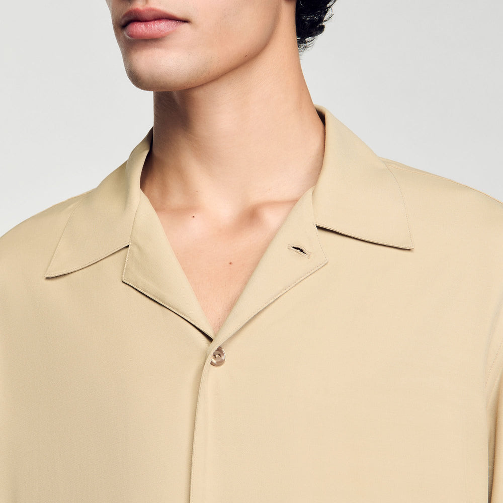 Flowy shirt Sand. Sandro Men