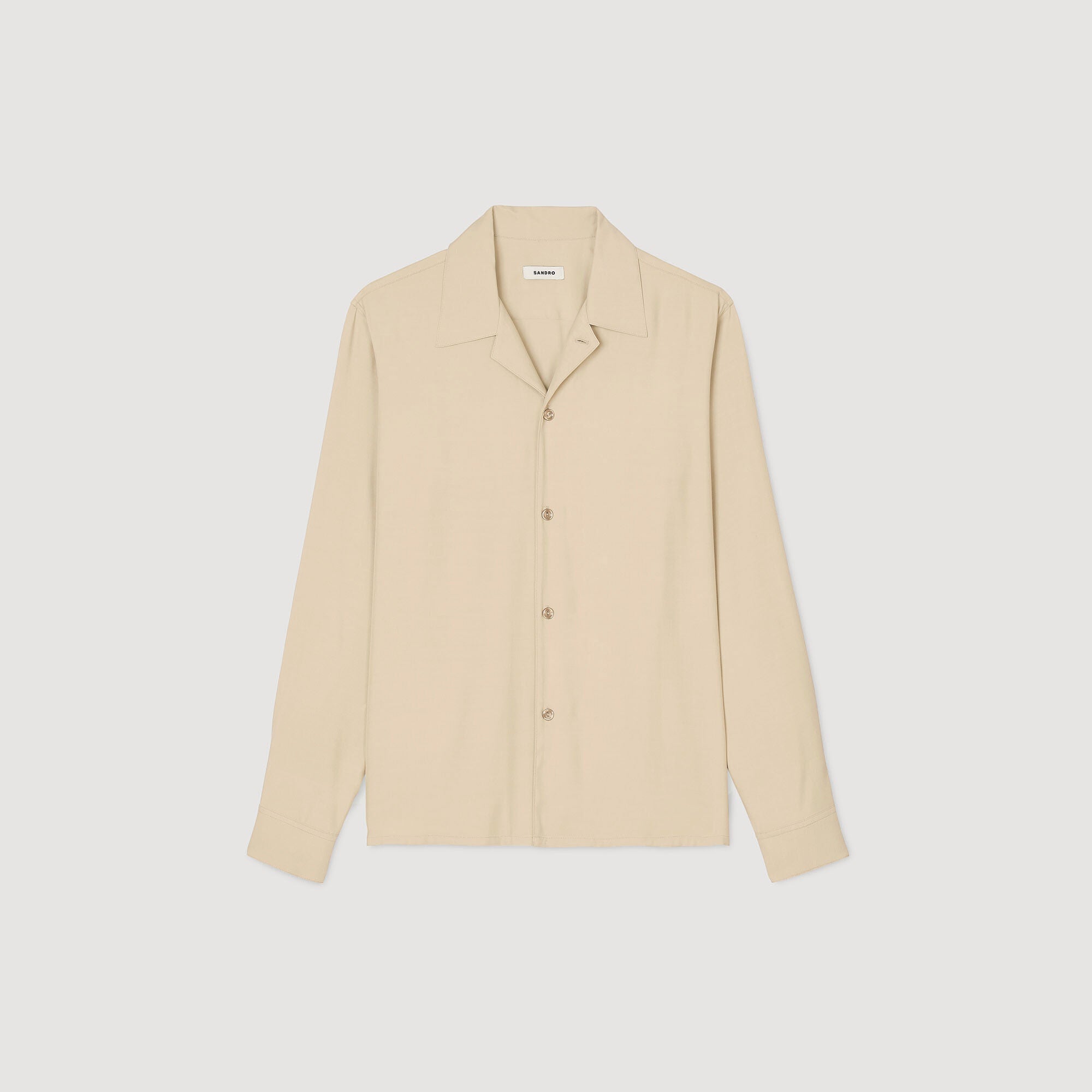 Flowy shirt Sand. Sandro Men