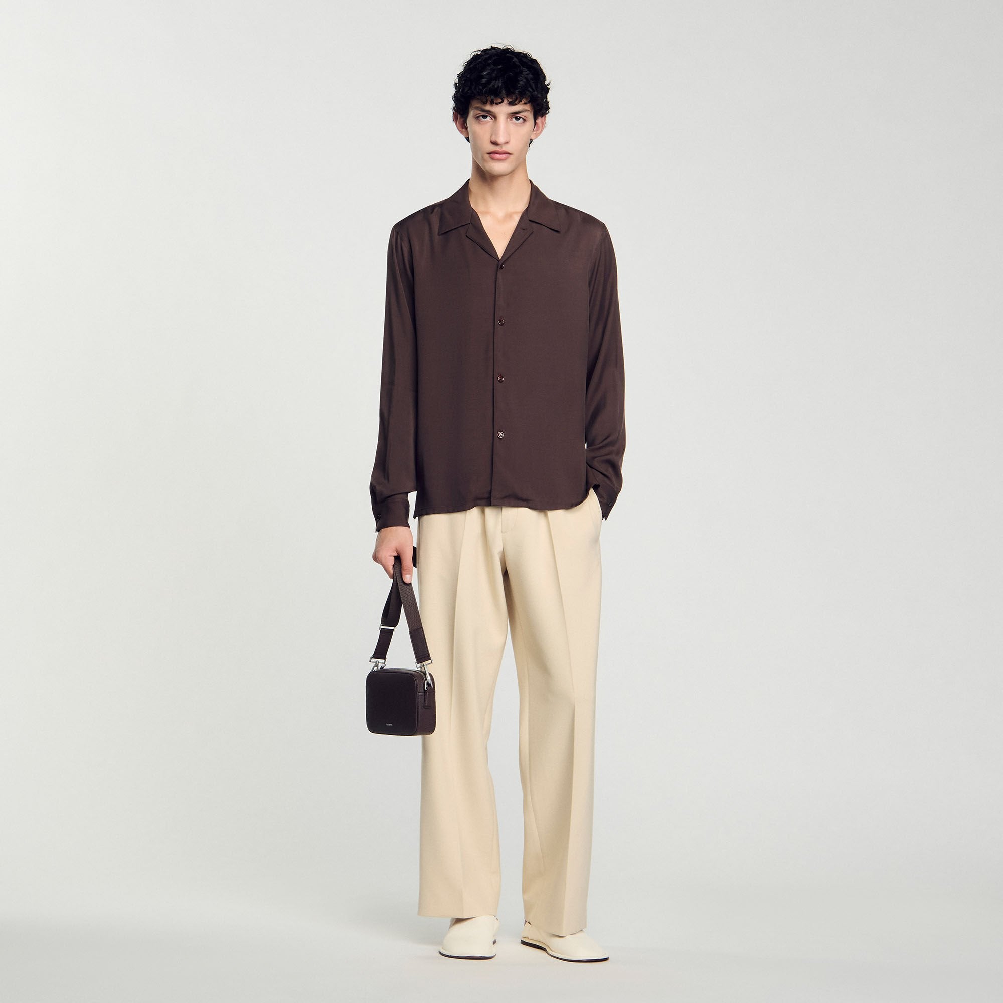 Flowy shirt Moka. Sandro Men