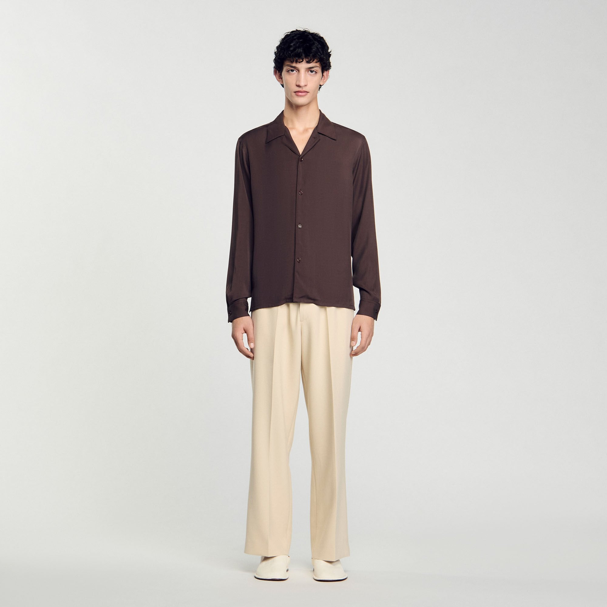 Flowy shirt Moka. Sandro Men