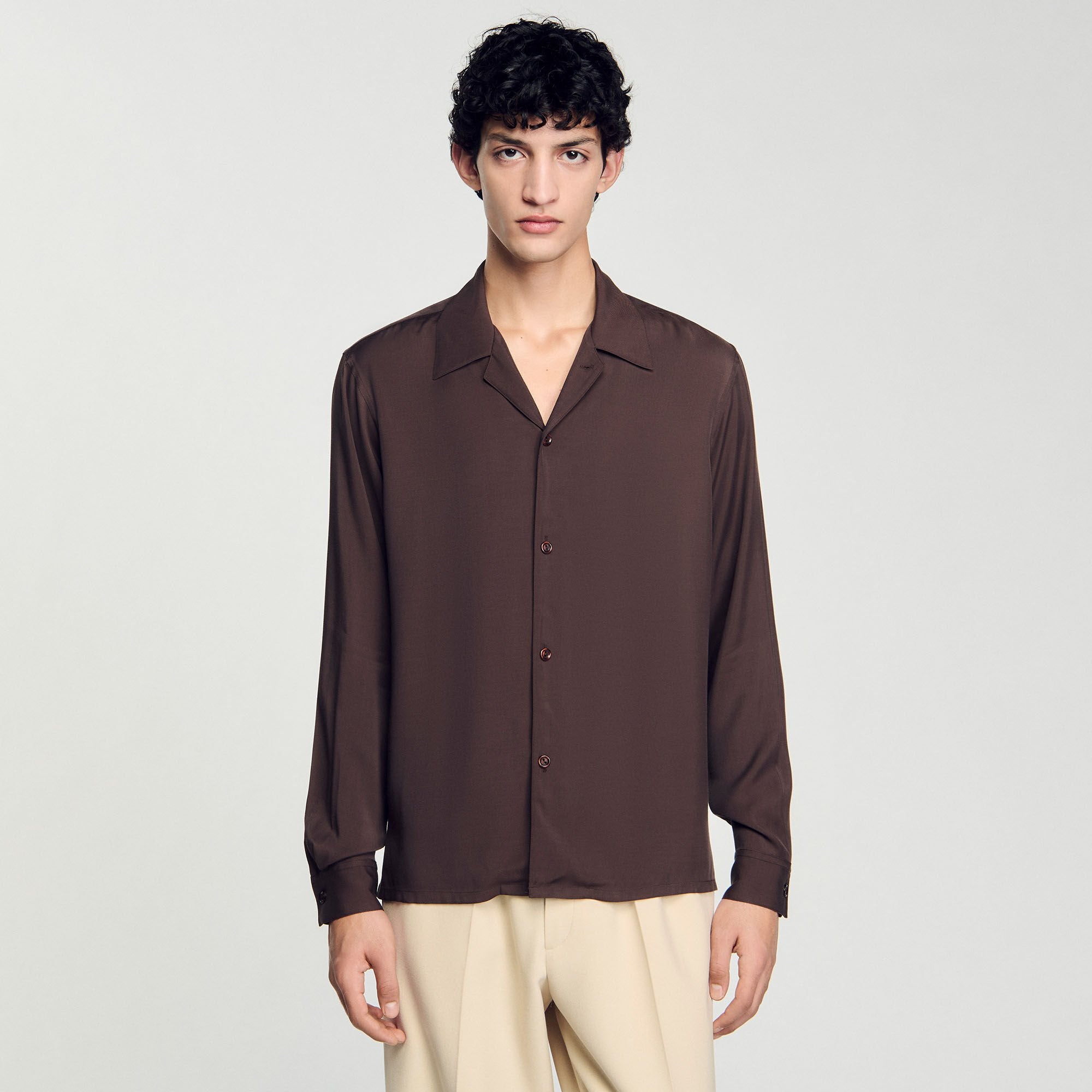 Flowy shirt Moka. Sandro Men