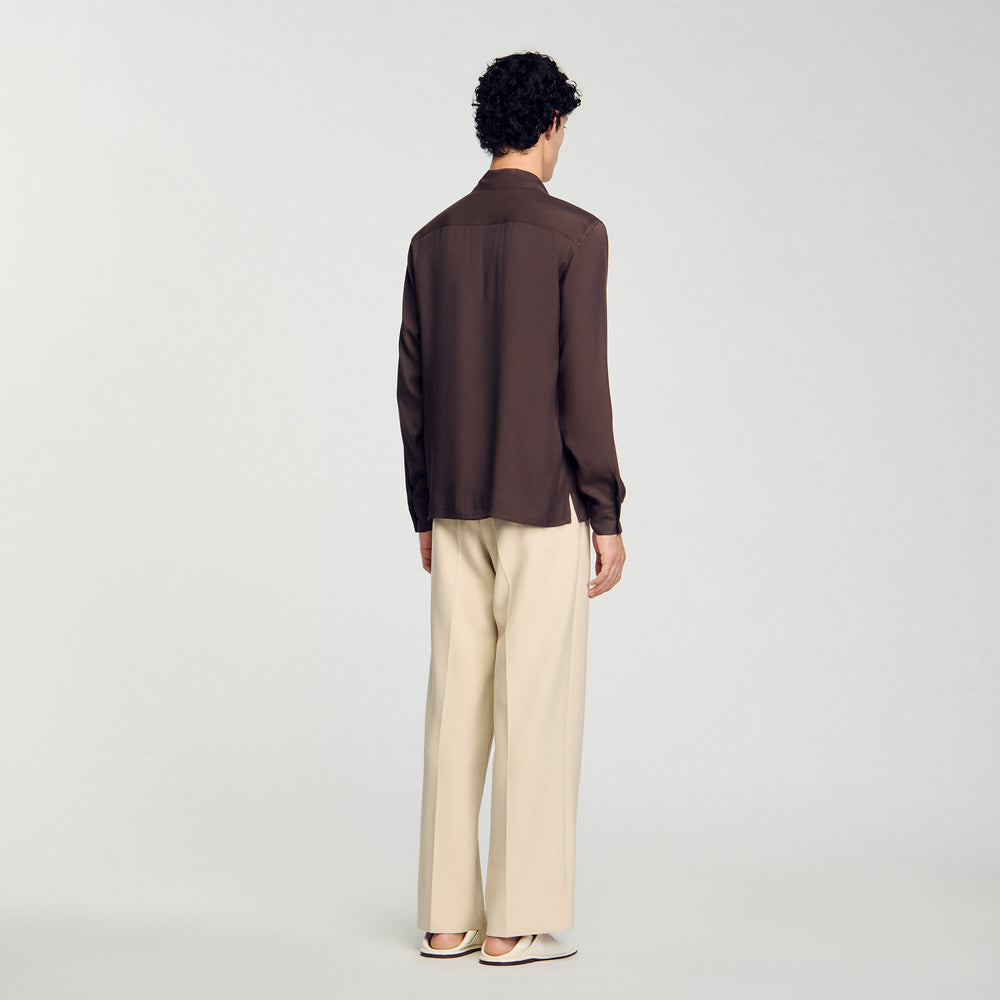Flowy shirt Moka. Sandro Men
