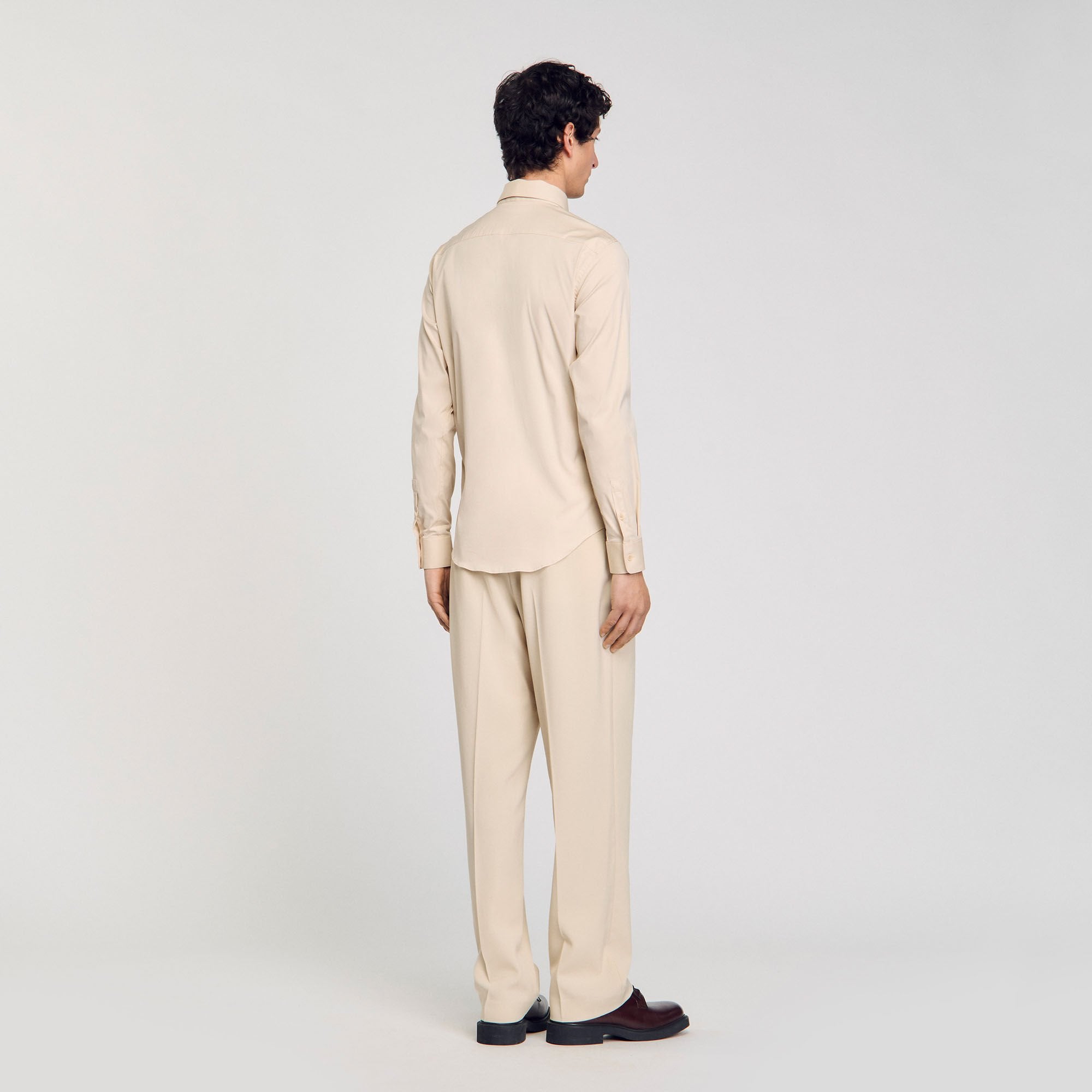 Plain shirt Oats Sandro Men