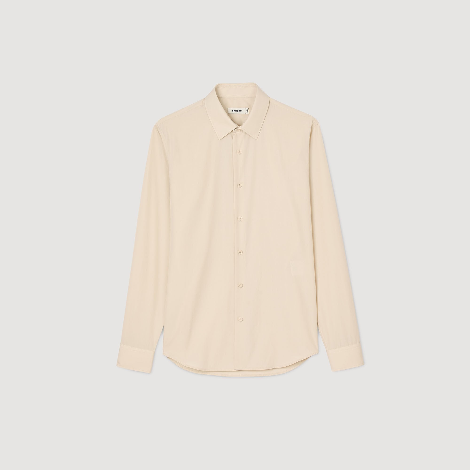 Plain shirt Oats Sandro Men