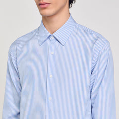 Striped shirt Blue Sky Sandro Men