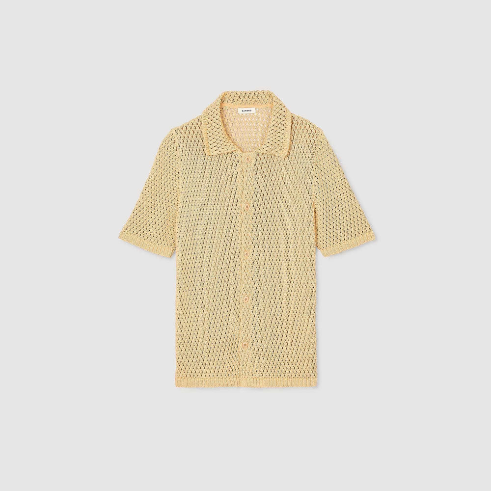 Crochet shirt Nut Sandro Men