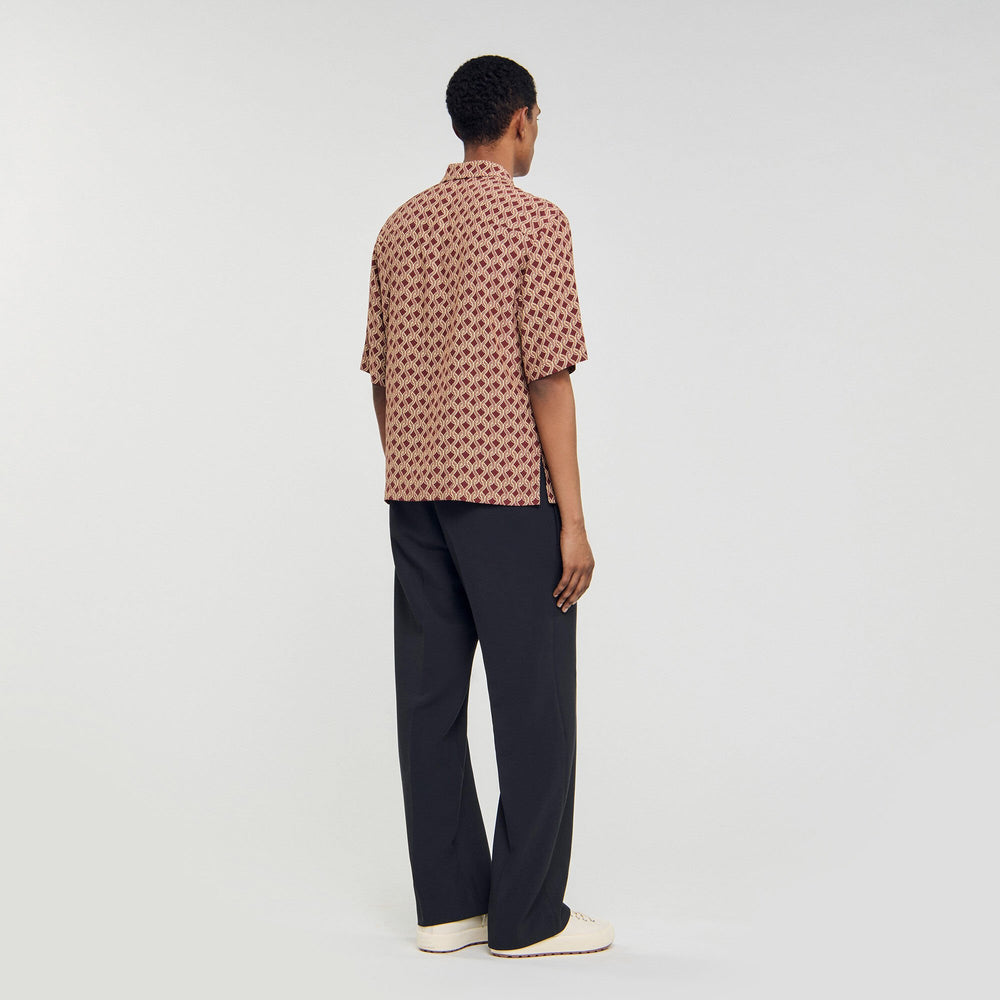 Rope print shirt Terra Sandro Men