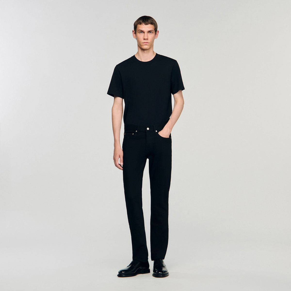 Slim-fit jeans Black Sandro Men