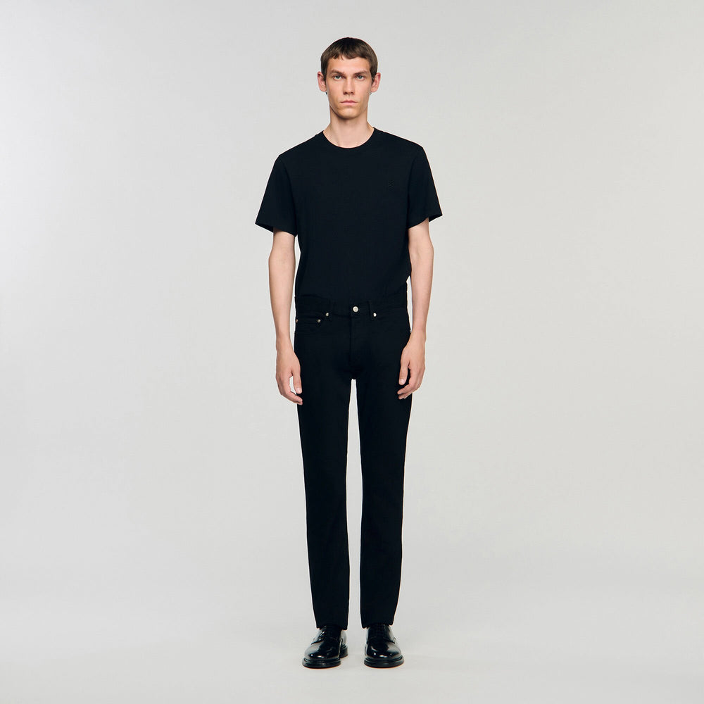 Slim-fit jeans Black Sandro Men