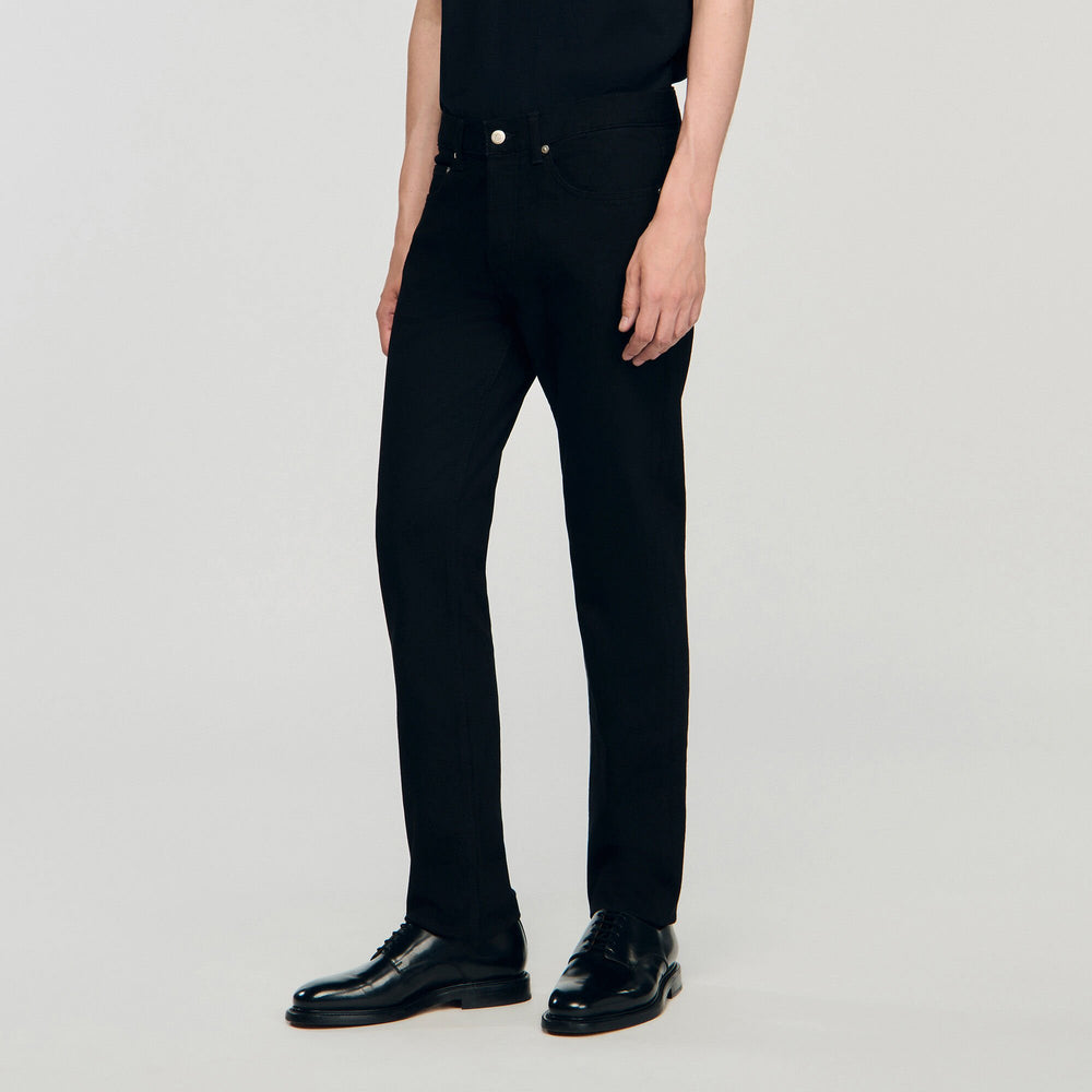 Slim-fit jeans Black Sandro Men
