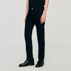 Slim-fit jeans Black Sandro Men