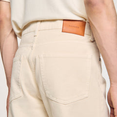 Cotton jeans Ecru Sandro Men