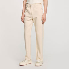 Cotton jeans Ecru Sandro Men