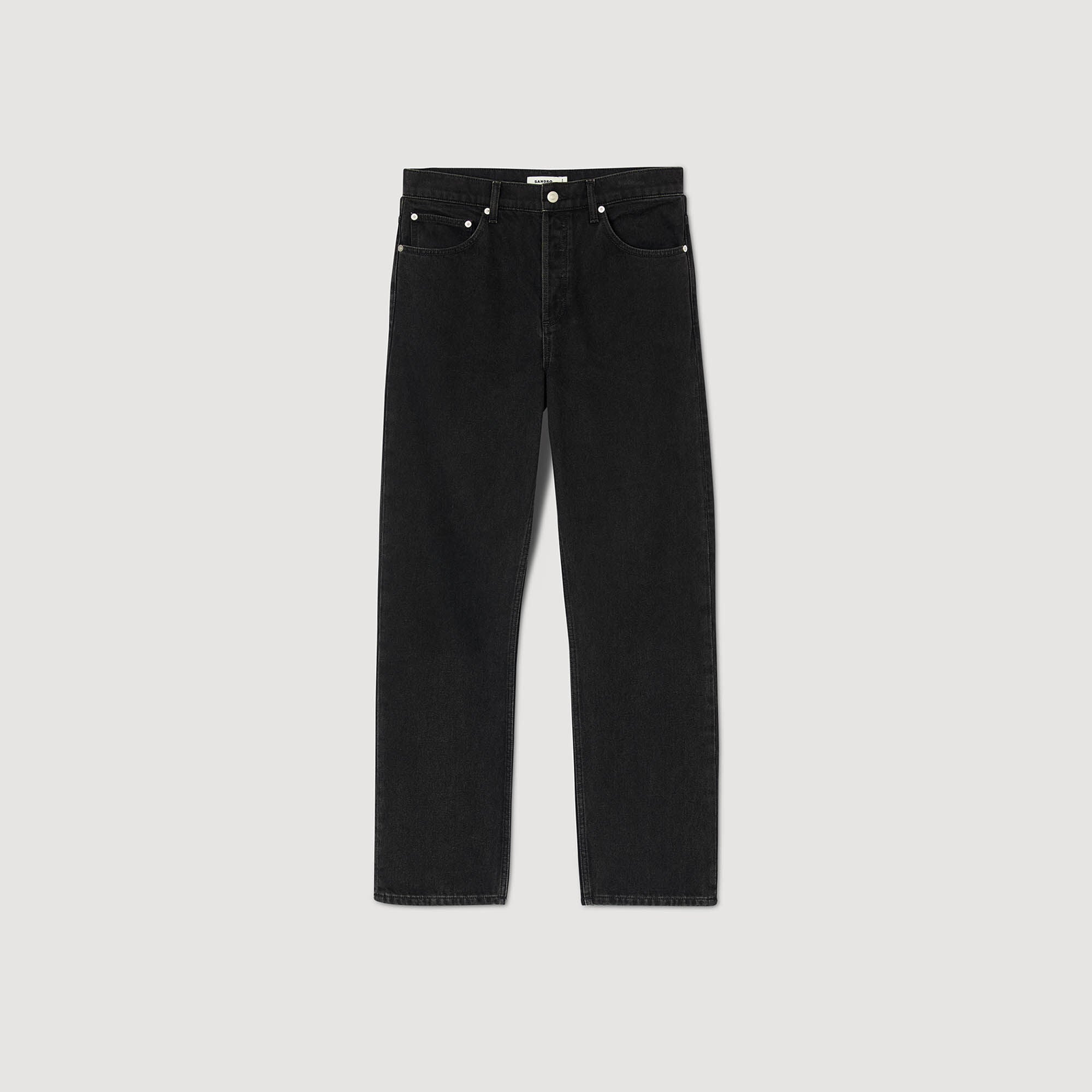 Regular jeans Black Sandro Men