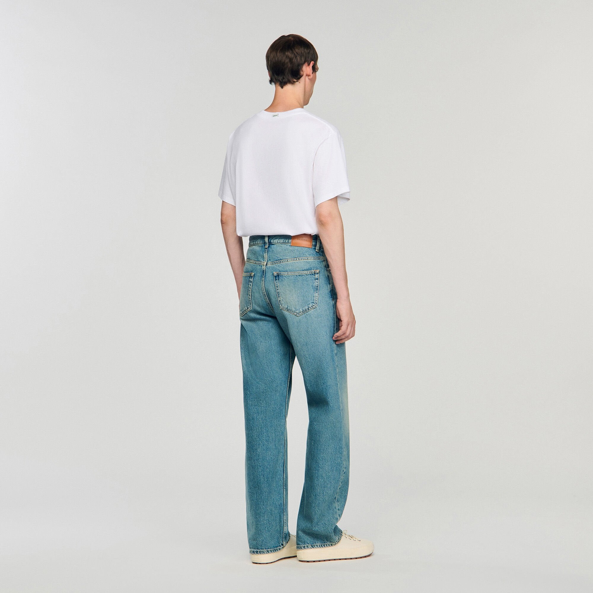 Baggy jeans Blue Sandro Men
