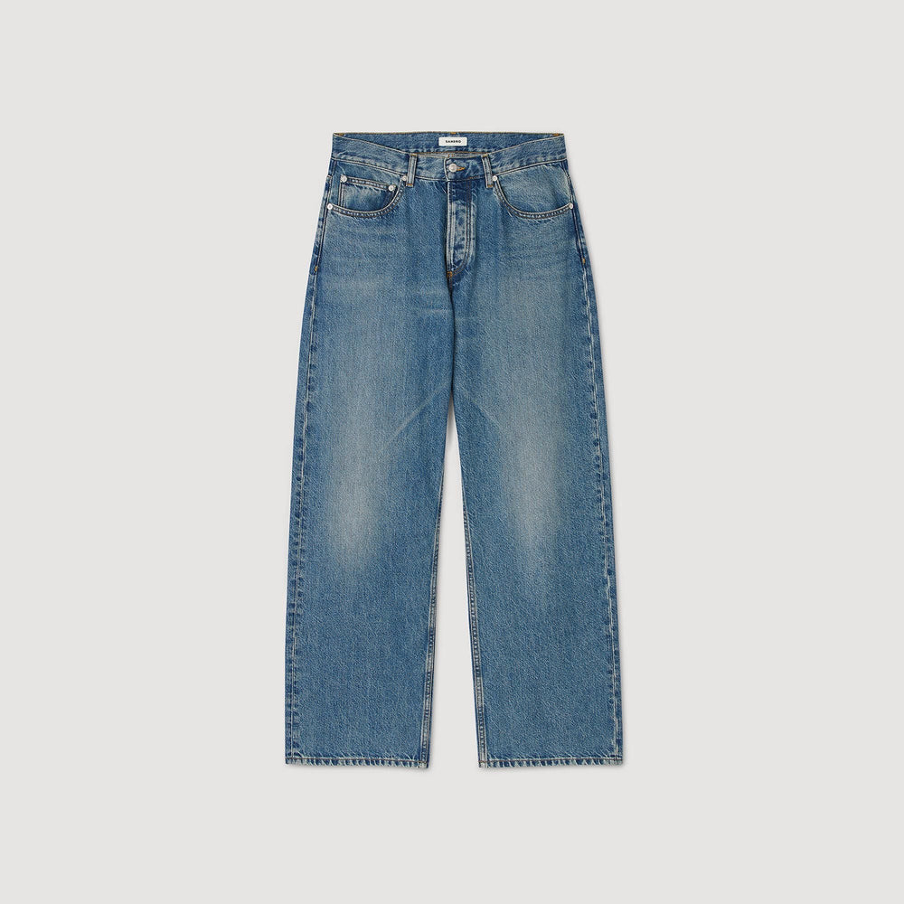 Baggy jeans Blue Sandro Men