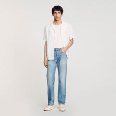 Regular jeans Light Blue - Denim Sandro Men